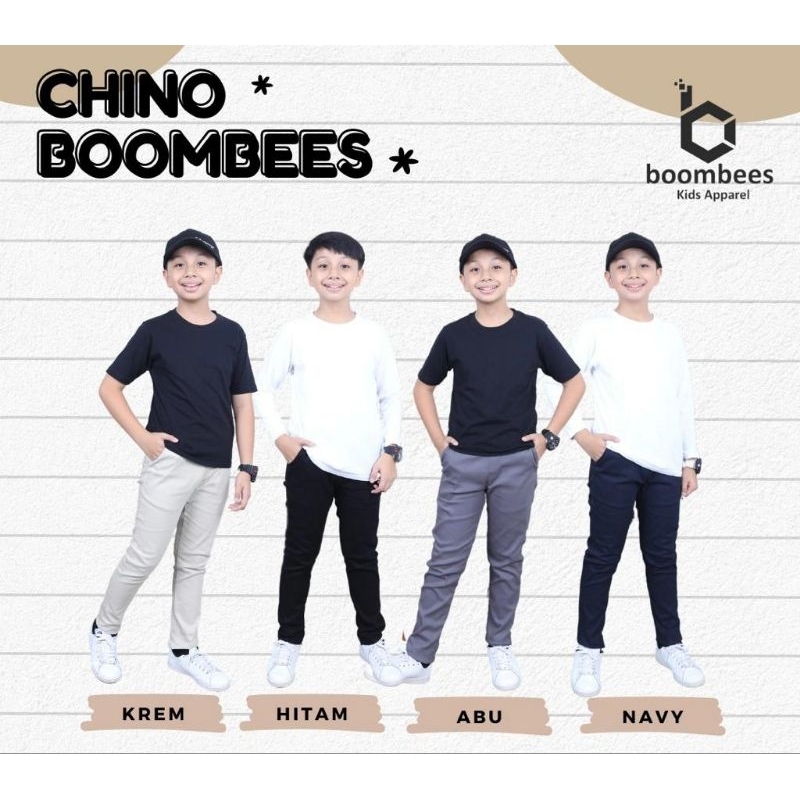 CELANA KAIN CHINOS CHINO BOOMBEES SIZE 3-15 T nabLfashion