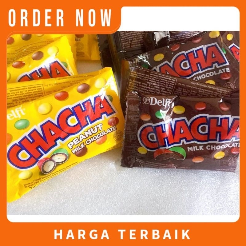 

10pca cha cha permen cokelat cha cha delfi chacha