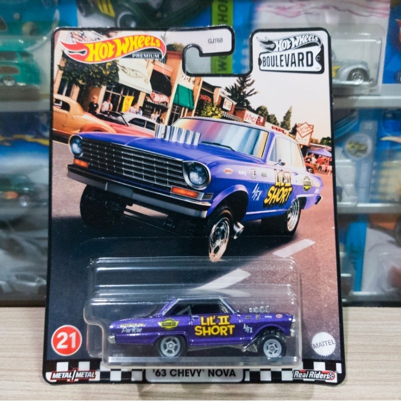 Hot Wheels 63 Chevy Nova - Boulevard - Premium