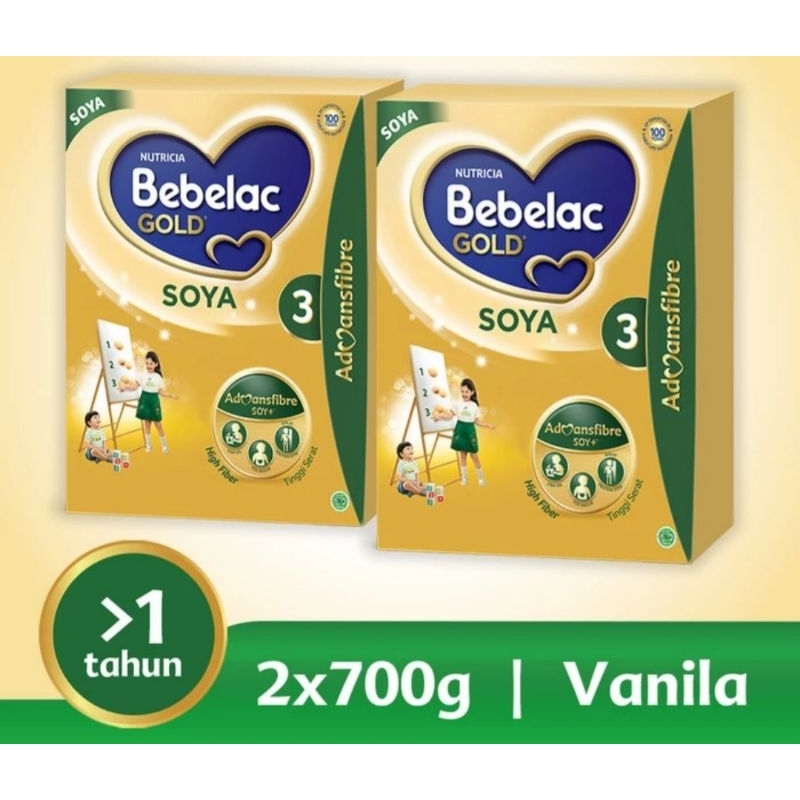 SUSU FORMULA BEBELAC SOYA 3