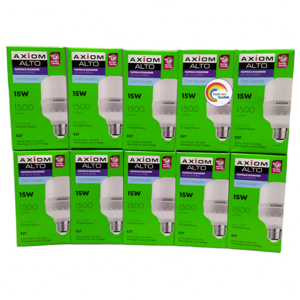 Paket 10 Pcs Axiom ALTO Lampu LED Capsule Diamond 15 Watt