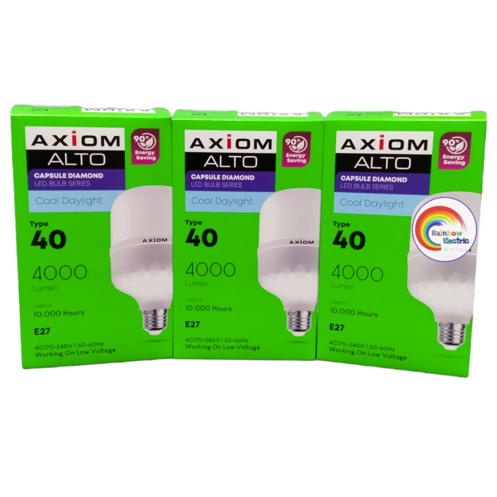 Paket 3 Pcs Axiom ALTO Lampu LED Capsule Diamond 40 Watt