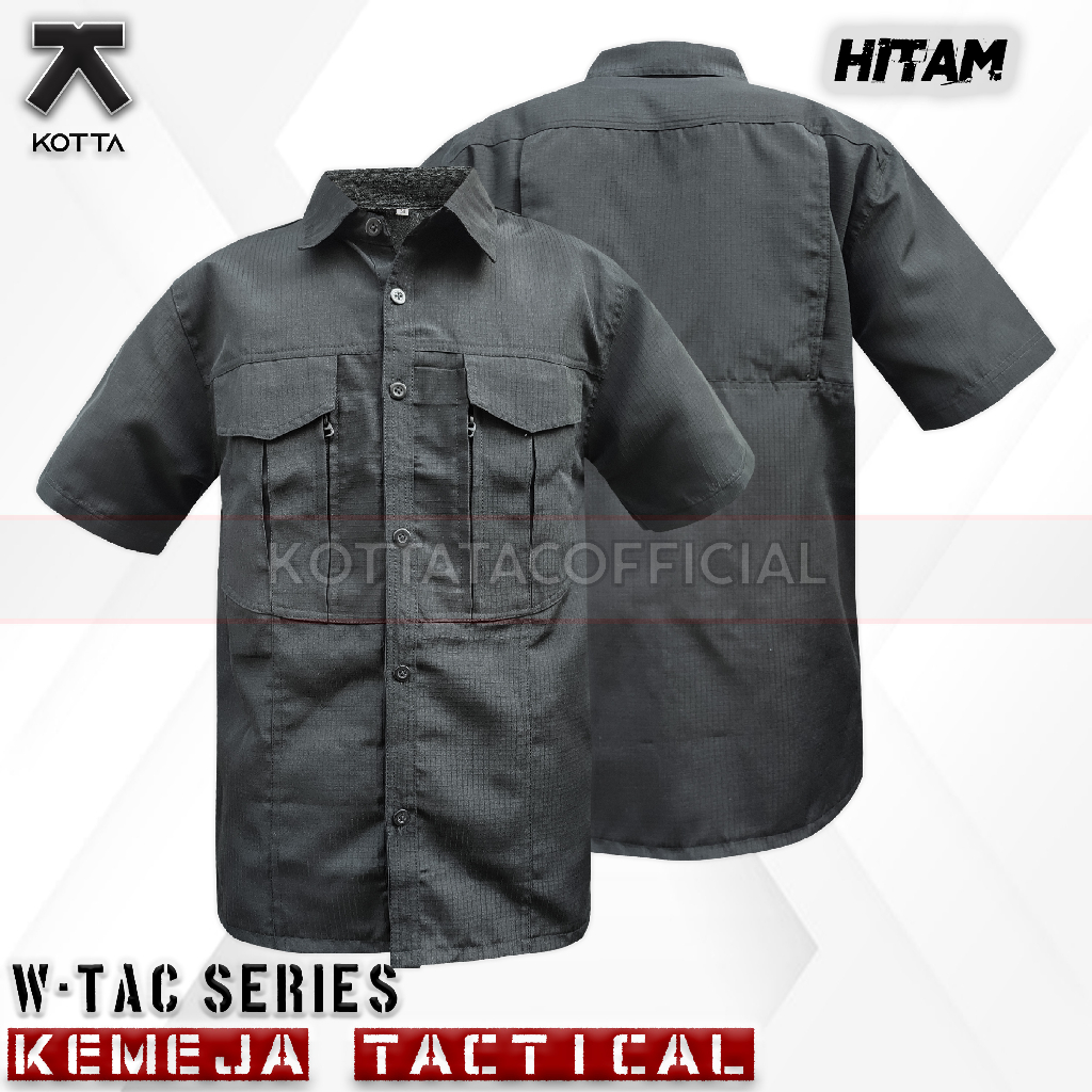 KEMEJA TACTICAL W TAC LENGAN PENDEK