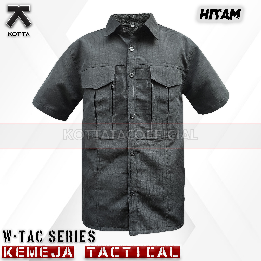 KEMEJA TACTICAL W TAC LENGAN PENDEK