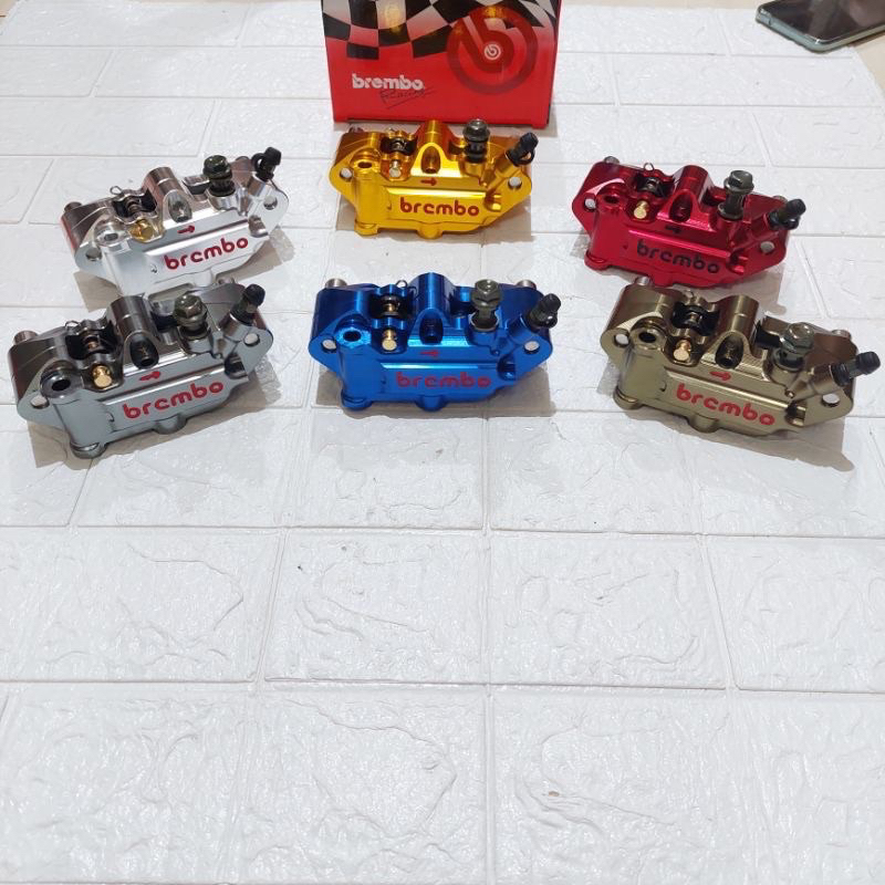 KALIPER MONOBLOK 4 PISTON UNIVERSAL KALIPER 4 PISTON BREMBO CNC THAILAND