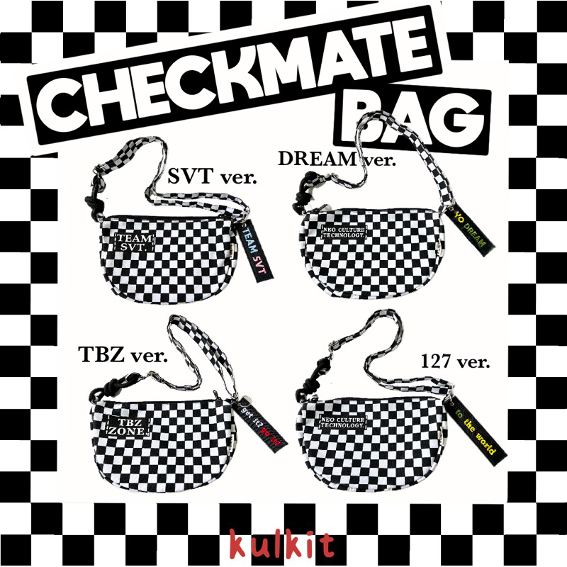 [PELUNASAN] checkmate bag by kulkit