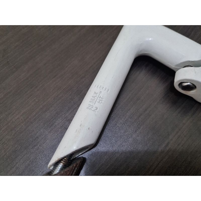 Stem Bangau Alloy 22.2 mm untuk stang handlebar 25.4mm 22.2mm 25.4 mm .. sepeda fixie roadbike balap jadul minion quil stem bango classic