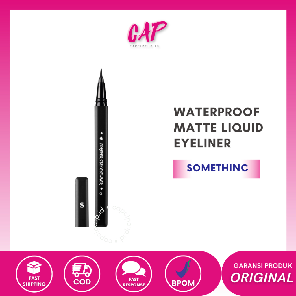 CAP - SOMETHINC FOREVER STAY Waterproof Liquid Eyeliner Original / SOMETHINC Eyeliner
