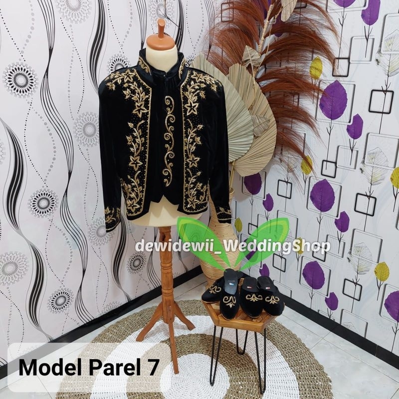 Beskap Pengantin / Beskap Bludru Payet - Model Parel 7