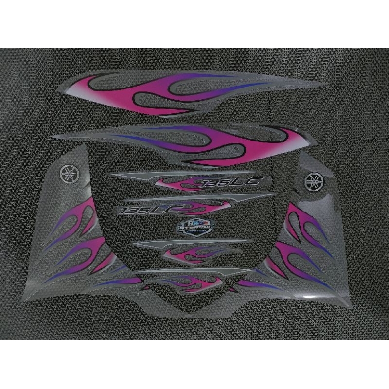 STRIPING STICKER MX NEW TRANSPARAN VARIASI NEW