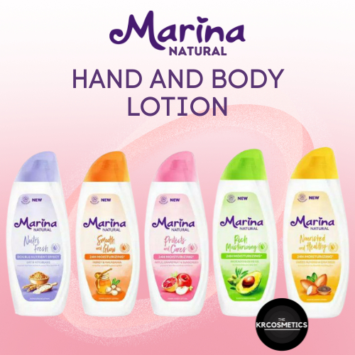 Marina Hand and body lotion Natural 190 ml