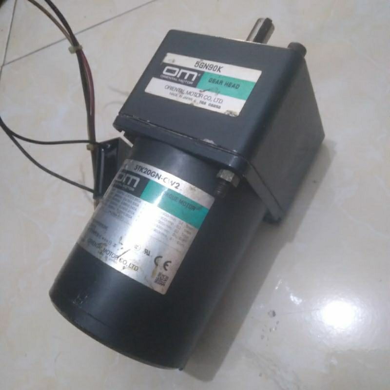 Ac Motor Gearbox 220V Ratio 1:90 40W 25Rpm