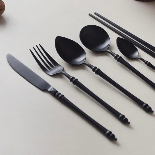 Jamie Cutlery Set | Set of 3 Gold Stainless Cutlery