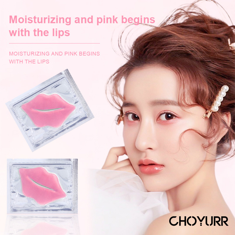 【COD】Nourishing Lip Mask / Masker Bibir Collagen / Melembabkan Bibir Gold Crystal Colagen New Original Lip Mask Pelembab Pencerah Collagen-CH