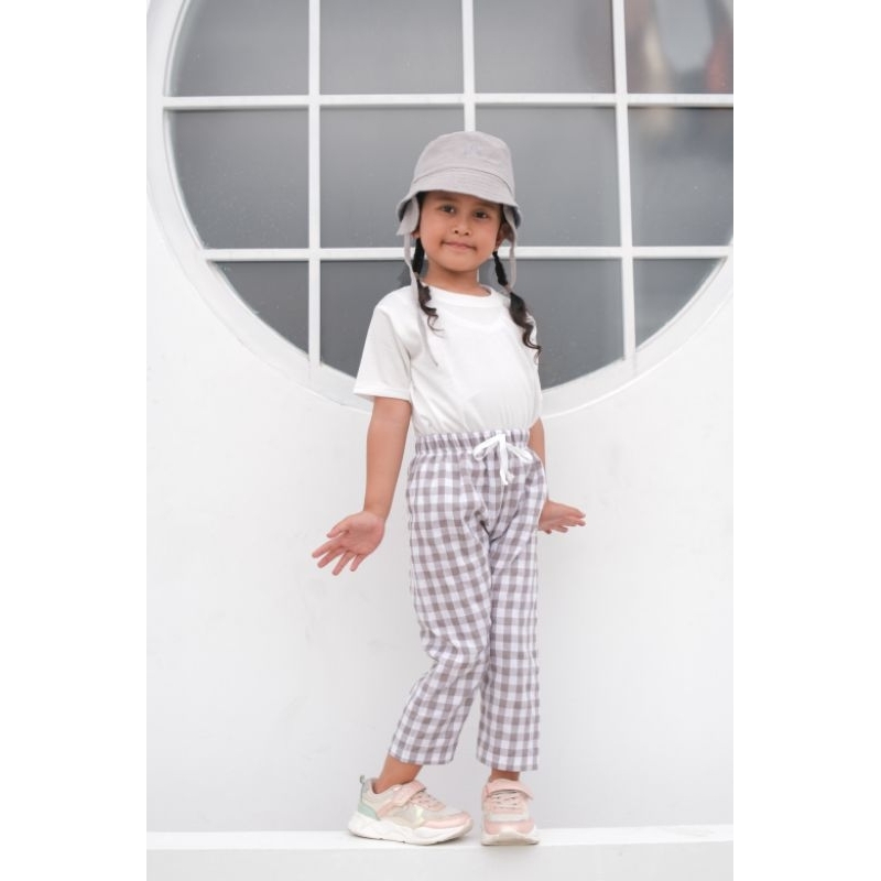 LONG PATTERN PANTS - Promo 10.10 Celana kain nyaman Anak Cewek Cowok Street Pants Street Laki Perempuan Lucu Murah 1-4 Tahun