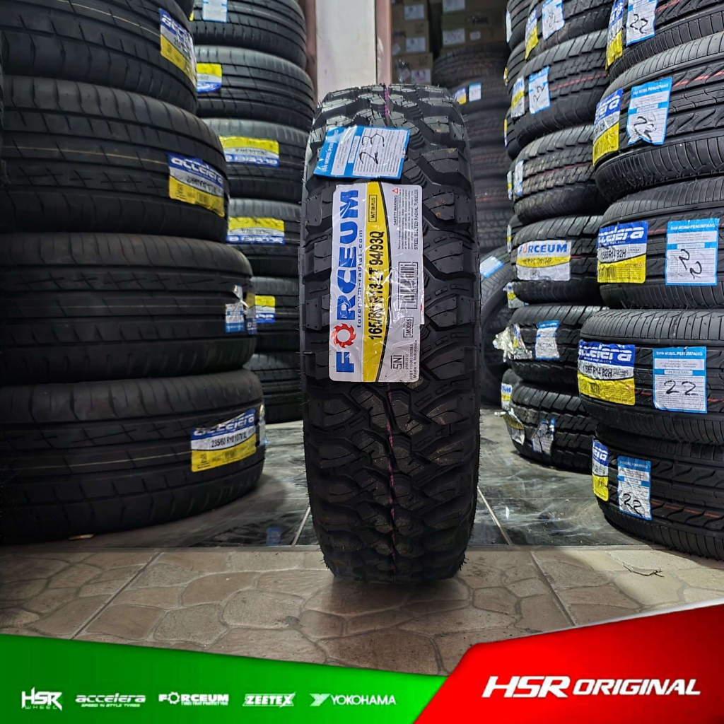 Ban Mobil Offroad 165 80 R13 FORCEUM MT 08 PLUS Ukuran R13/165/80 Kembangan Kasar Ban Lapangan