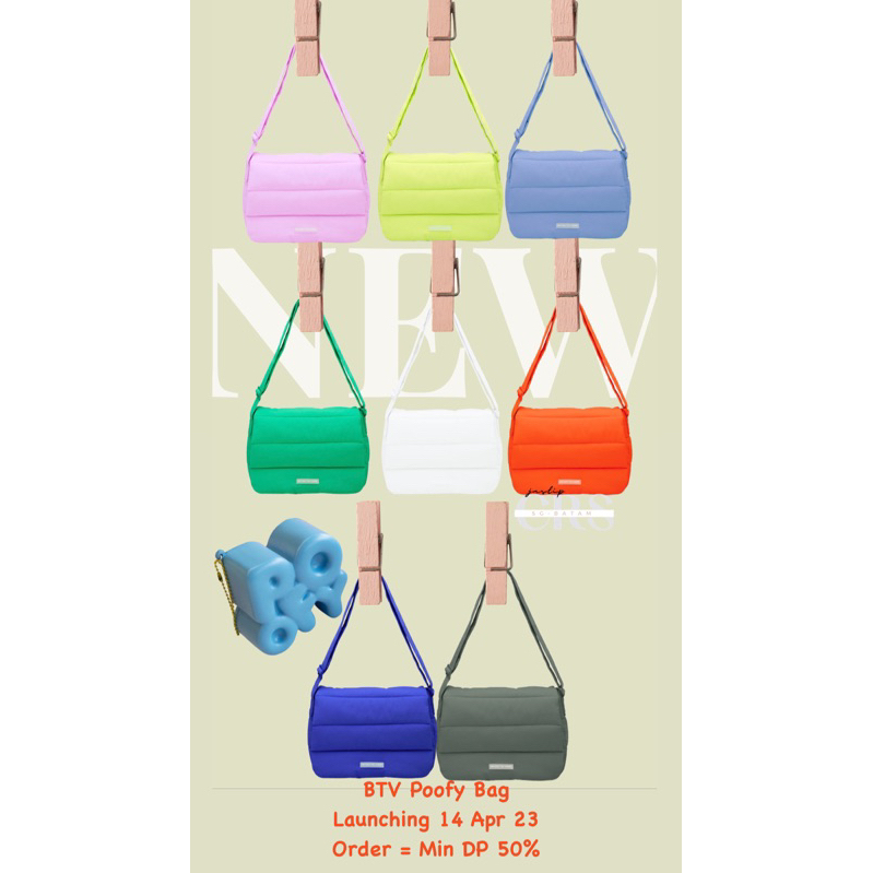 BTV POOFY BAG