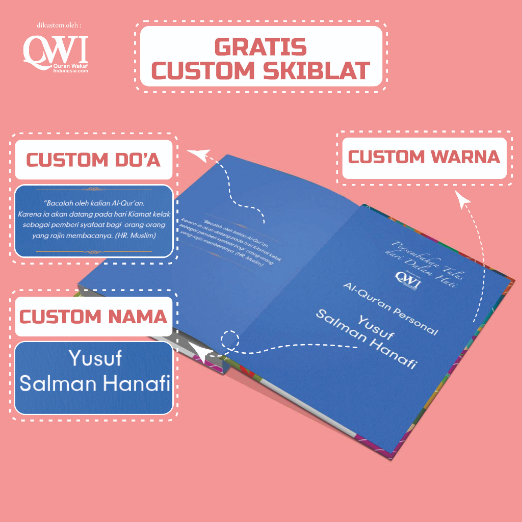 Alquran Custom Nama, Al Quran Tajwid, Quran Custom Nama, Alquran Custom, Al Quran Custom