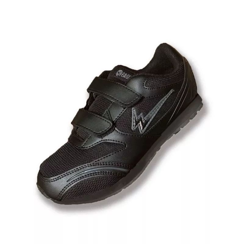 Sepatu sekolah hitam anak EAGLE SHIFT