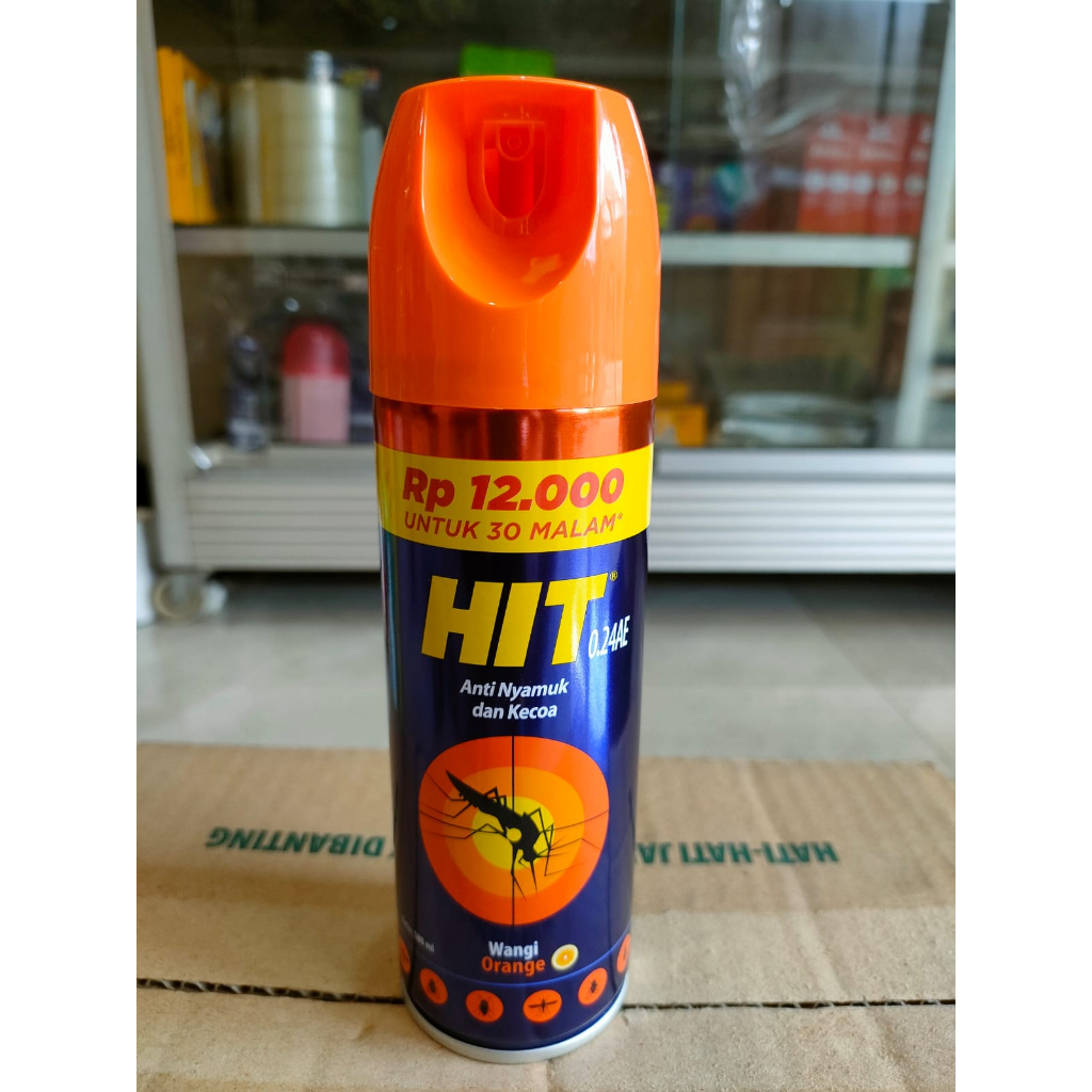 Hit Aerosol Ekonomis Anti Nyamuk &amp; Kecoa Pembasmi Nyamuk dan Kecoa 165ml