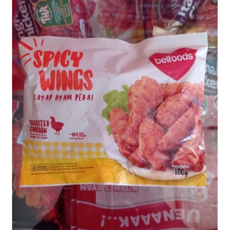 BELFOODS Spicy Wings 160 gr