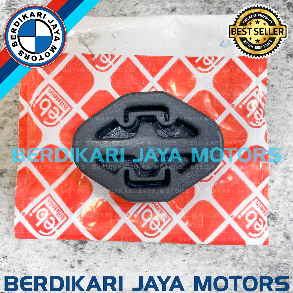 RUBBER RING EXHAUST GANTUNGAN KENALPOT KNALPOT TENGAH BMW E36 18301703634 MERK FEBI BILSTEIN