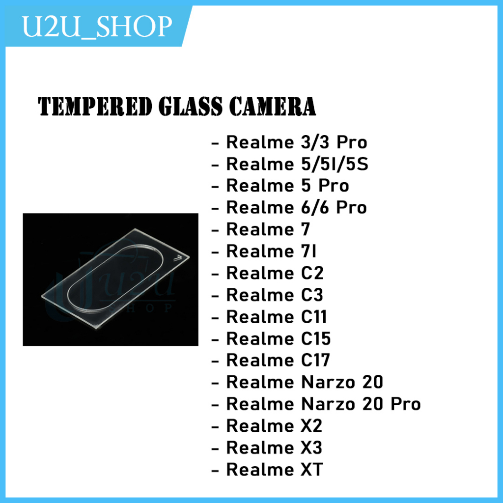 Tempered Glass Kamera Nano Flexible Realme 3 3 Pro Realme 5 5I 5S 5 pro Realme 6 6 Pro 7 7I Realme C11 C15 C2 C3 A1K Realme Narzo 20 Narzo 20 Pro Realme X2 X3 XT