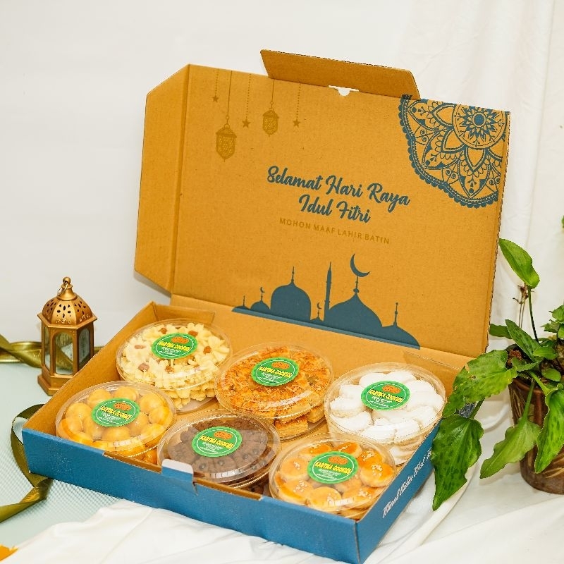 

Paket Hampers Kue Kering/Kue Lebaran Isi 6