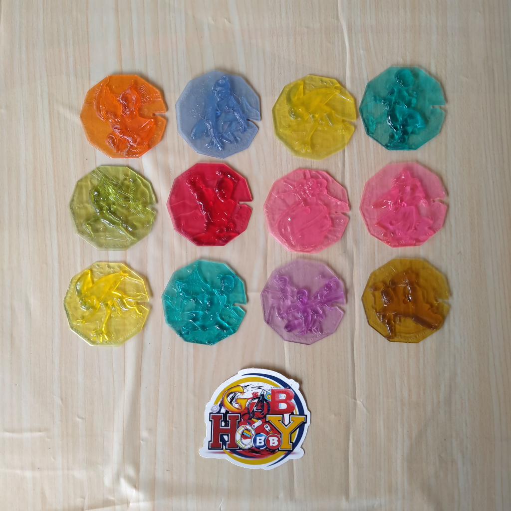 Set Tazos Avatar Bening Transparan