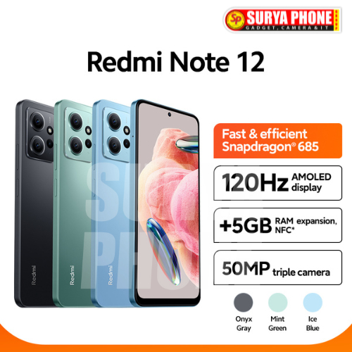 REDMI NOTE 12 RAM 8GB ROM 128GB