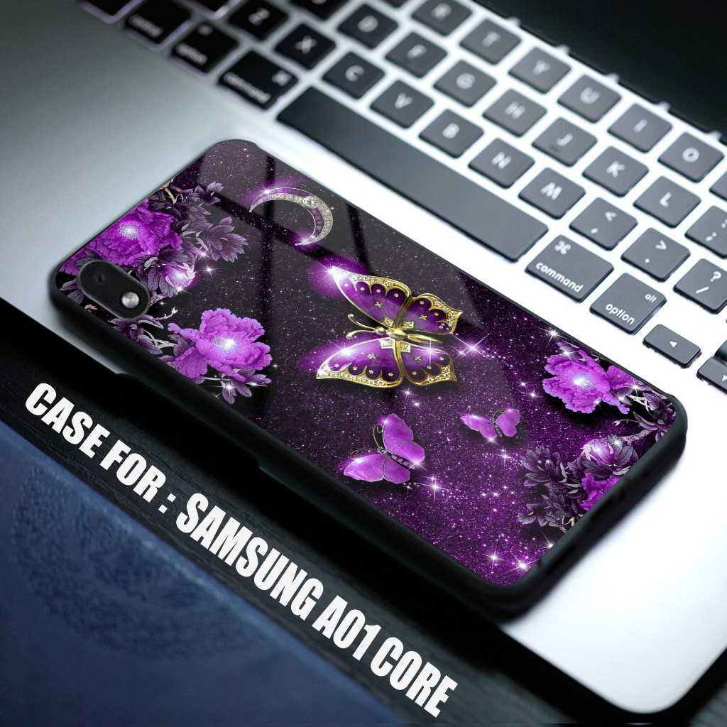 Case SAMSUNG A01 CORE  - Casing SAMSUNG A01 CORE Terbaru Case [ BUTERFLY ] Cassing Hp SAMSUNG A01COR