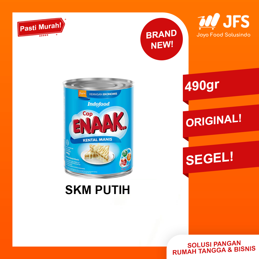 

Susu Kental Manis Putih Cap Enak 535Gr Murah Meriah Kemasan Pouch