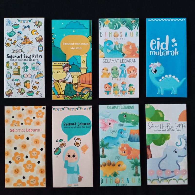 

AMPLOP LEBARAN PANJANG (Uang tidak dilipat) isi 10 pcs