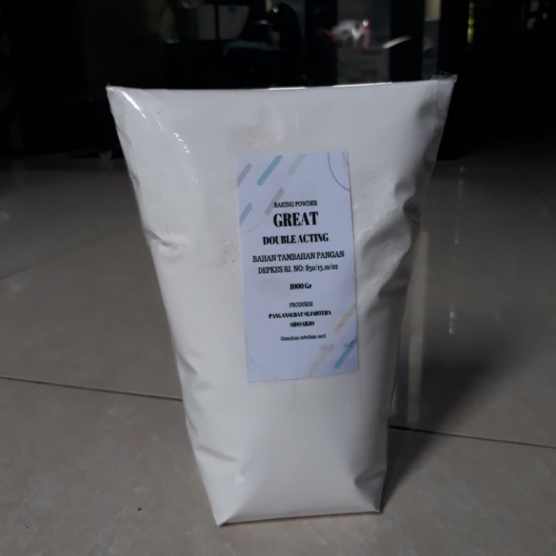 

BAKING POWDER Double Acting GREAT 1000gr