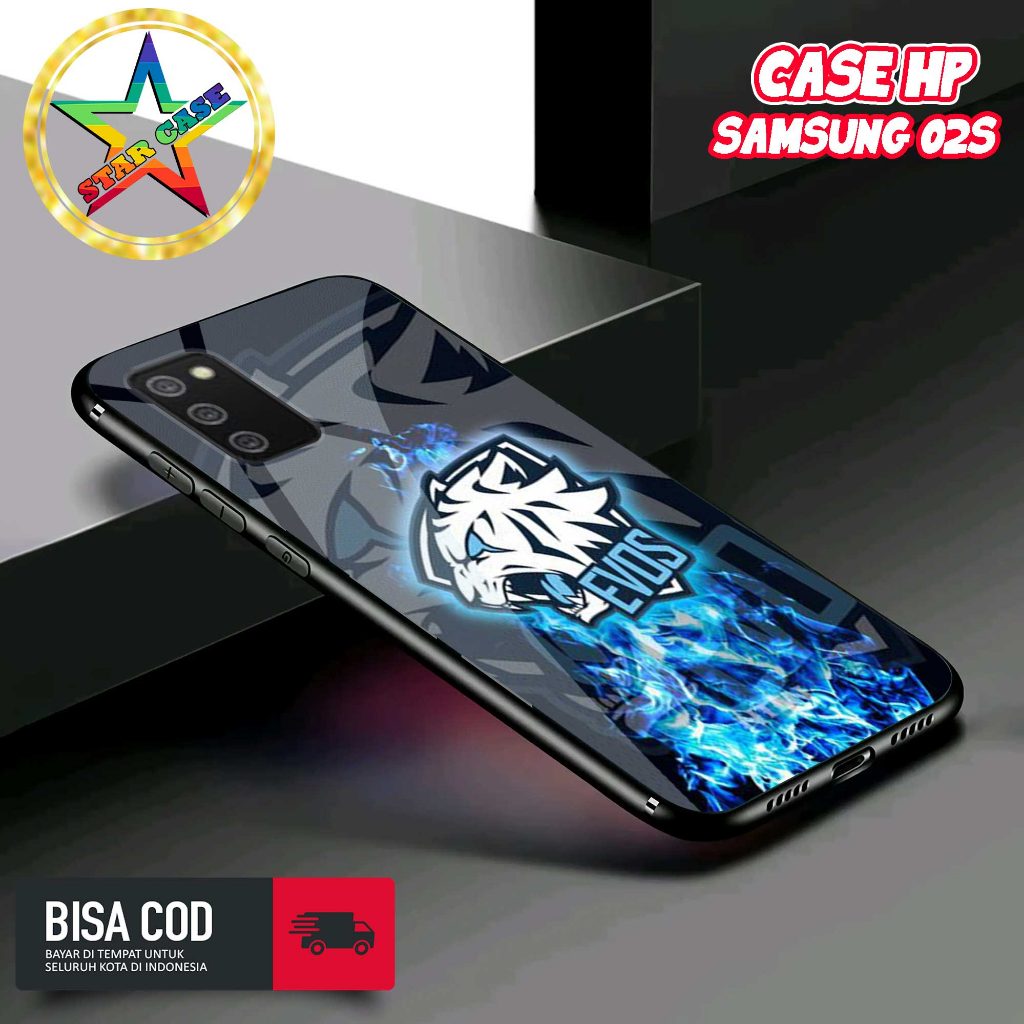 Case Samsung A02S Motif [EVS GAMERS] Casing Samsung A02S TERBARU Hardcase Glossy Kilau 2D Case Hp Sa