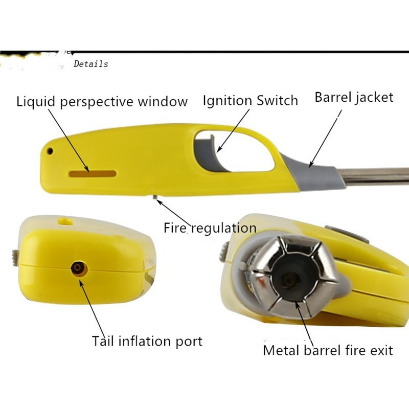 Kanzo - Pematik Korek Api Kompor Gas / Korek Gas Model Tembak / Gas Lighter