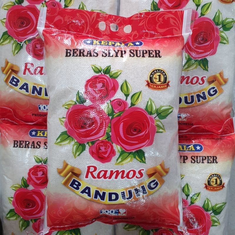 

Beras Kepala SLYP Ramos Bandung Super 10 KG Original Asli