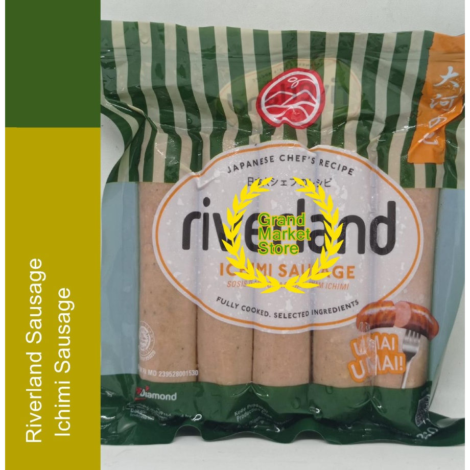 

Riverland Sausage 360g Riverland Ichimi Sausage Sosis Ala Jepang