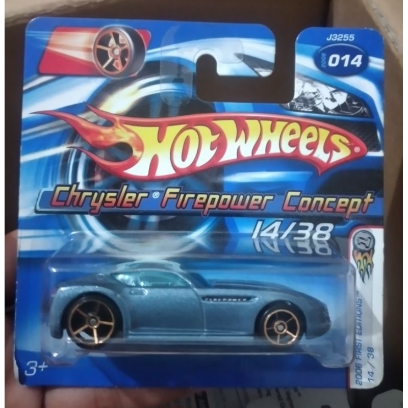 hot wheels Chrysler firepower concept 2006 first editions