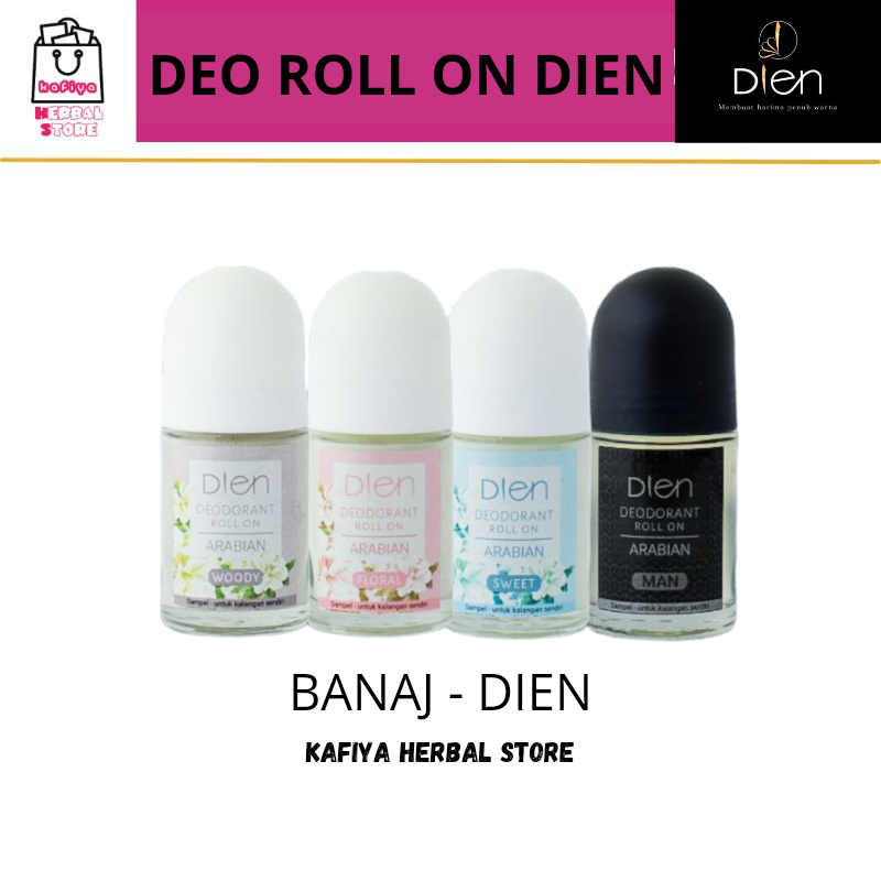 DEO DIEN  / Deo Roll On 25 ML DEODORANT Banaj Beauty Care / AMPUH HEMPAS BAU BADAN / MENCERAHKAN KETIAK