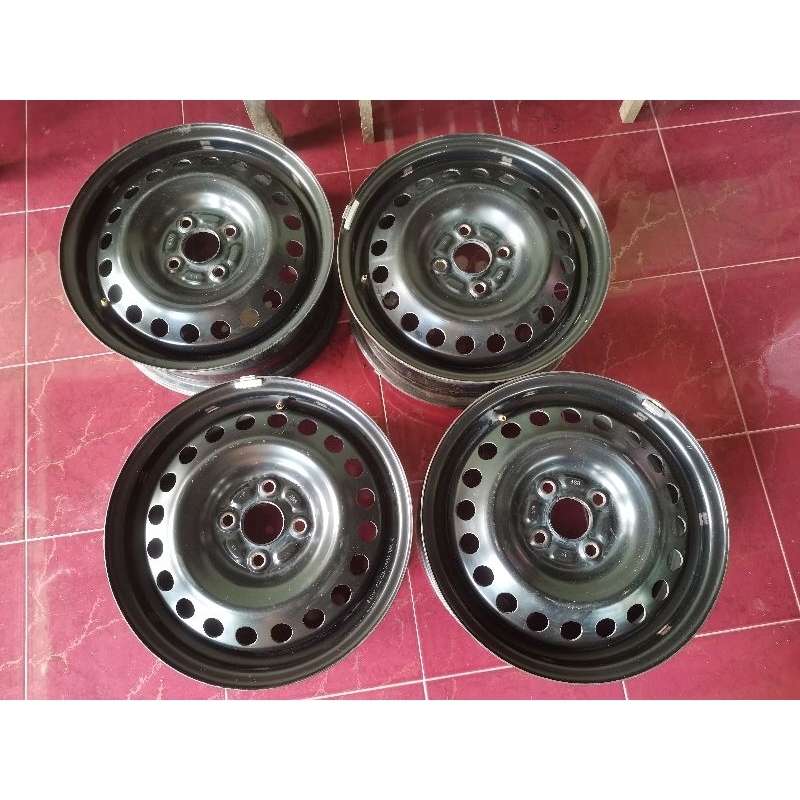 PROMO velg kaleng mobilio, jazz, vios yaris calya sigra city agya ayla brio igniz dll ring 15 r15