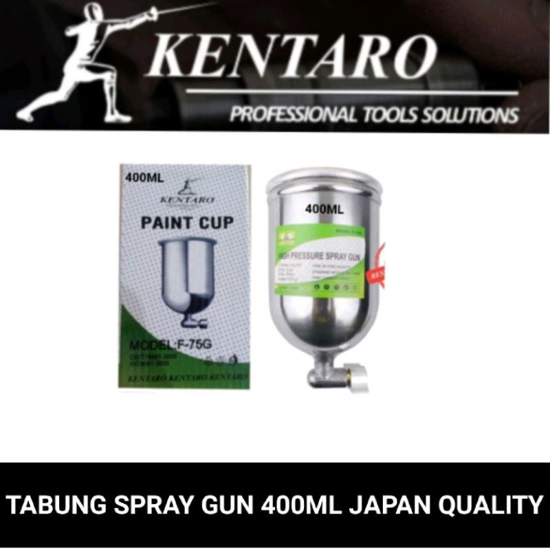 TABUNG SPRAY GUN 400ML TYPE F-75G KENTARO JAPAN QUALITY