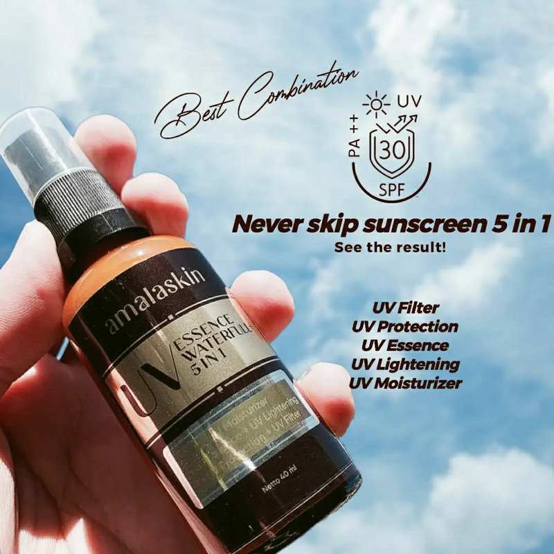 CLEARANCE SALE‼️ Amalaskin UV Essence Waterfull 5 in 1 | Sunscreen