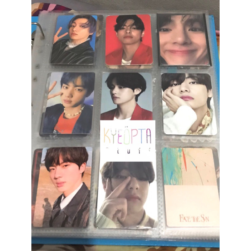 PC JUNGKOOK BUTTER ,TAEHYUNG ZOOM DICON,JIN TEAR Y