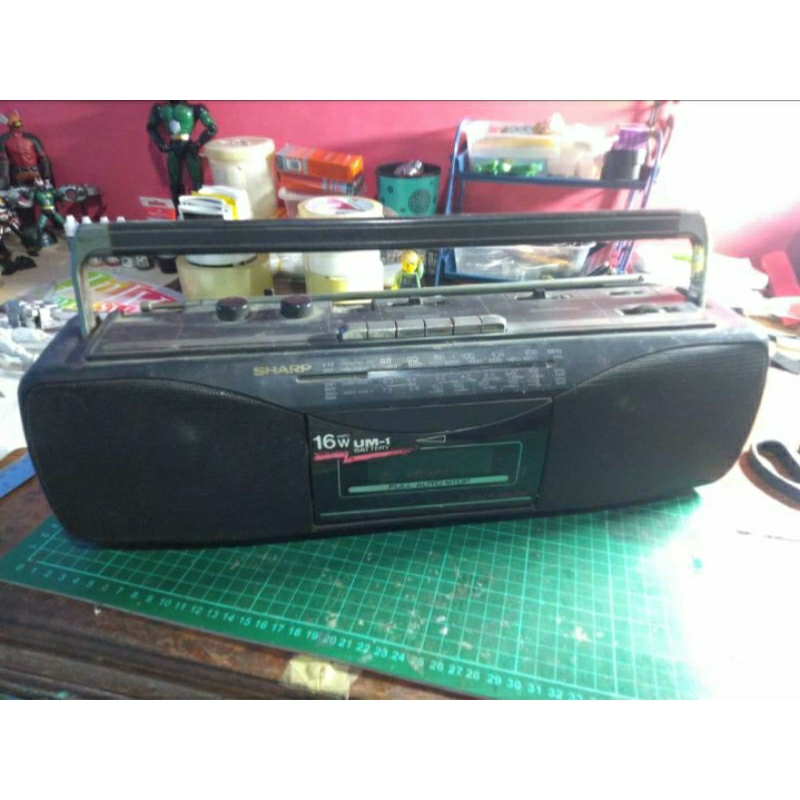 Tape Radio Sharp jadul