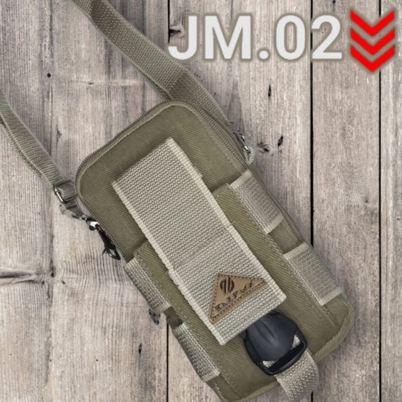 Tas Selempang Paha Buat Hp Pria Original Bahan Kanvas Baepack Tas Selempang Bahu Pria HP Gatget