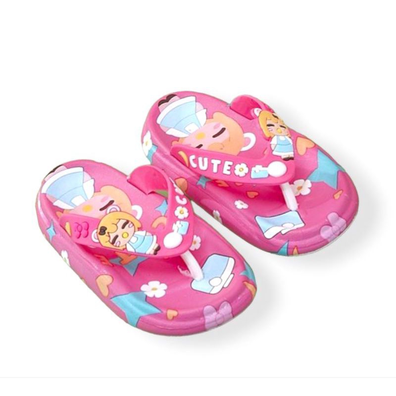 Sandal Jepit Anak Perempuan Sandal Jepit Anak Kekinian Sandal Karet Jelly Anak Import Motif Cute