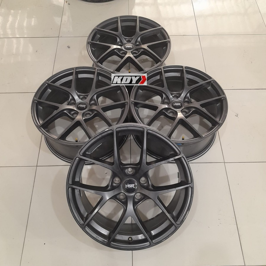 Velg Mobil Bekas Ring 18 WURZBURG HSR R18 Lebar 8 Lubang 5 ET35