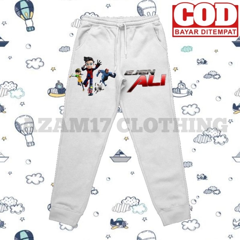 (BISA COD) Celana Jogger Anak Ejen Ali Film Animasi Anak Ejen Ali Pakaian Anak Laki Laki Perempuan