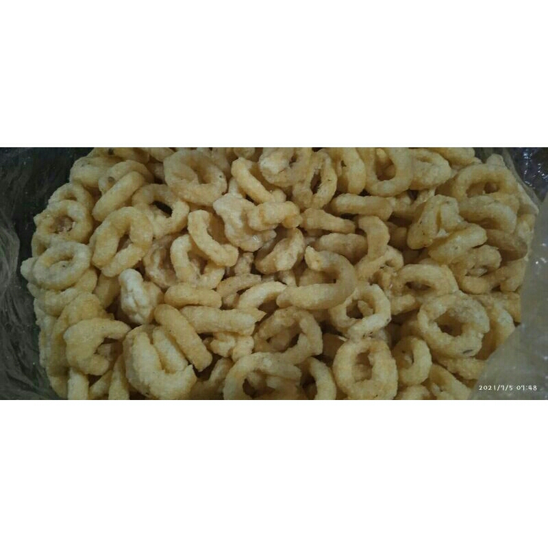 

Slondok Bawang / alen-alen / Lanting Khas Kalibawang 250 gram